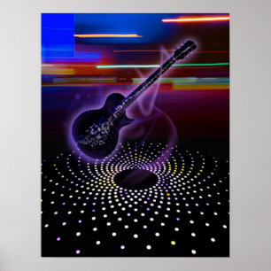 E-GITARRE POSTER