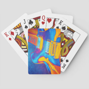 E-Gitarre Spielkarten