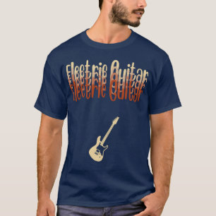 E-Gitarre Vintage lustig T-Shirt
