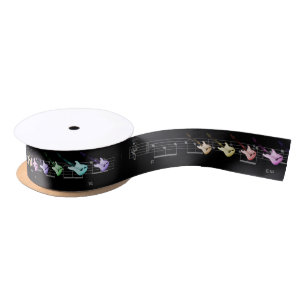 E-Gitarren-Band Satinband