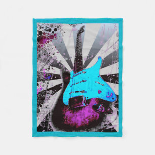 E-Gitarren-Decke Fleecedecke