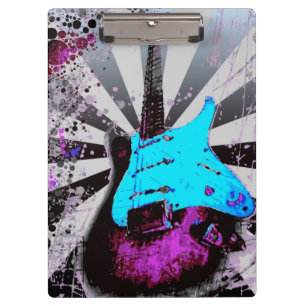 E-Gitarren-Klemmbrett Klemmbrett