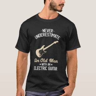 E-Gitarren Lustige Vintage-Gitarrist Gitarren Pl T-Shirt