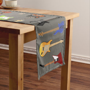 E-Gitarren Mittelgroßer Tischläufer