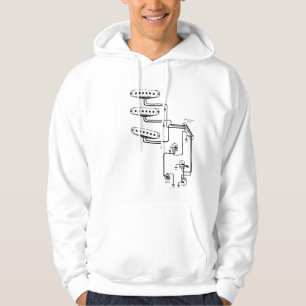 E-GitarrenBauschaltplan Hoodie