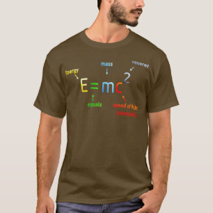 E gleich M C Squared E=MC2 Wissenschaftliche Gleic T-Shirt