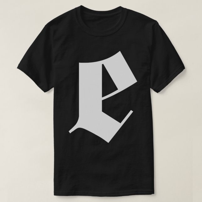 e Gourmetschrift T-Shirt (Design vorne)