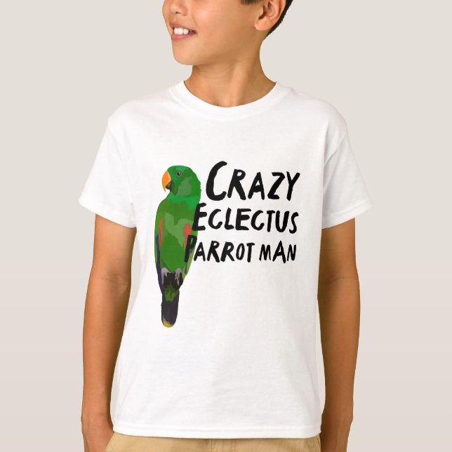 E ist für Eclectus Parrot T-Shirt (Vorderseite)