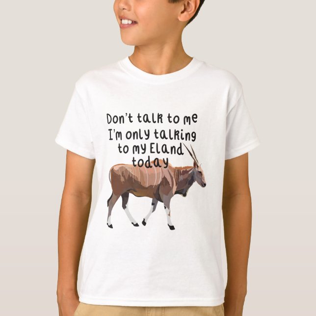 E ist für Eland T-Shirt (Vorderseite)