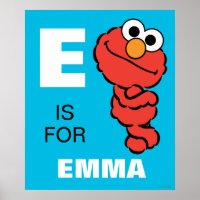 E ist für Elmo | Name hinzufügen