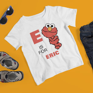 E ist für Elmo   Name hinzufügen T-Shirt