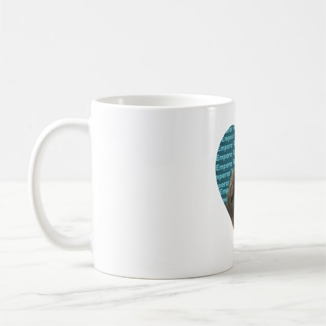 E ist für Kaiser Tamarin Kaffeetasse (Links)