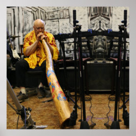 E.J. Gold Didgeridoo Protective Poster