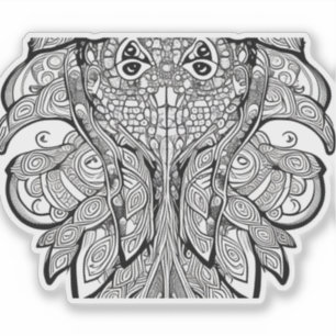 E.J. Gold Tintenfisch Entfernbarer Vinyl Aufkleber