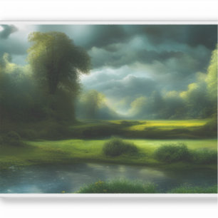 E.J. Gold Tranquil Pastoral Symphony Removable Aufkleber