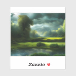 E.J. Gold Tranquil Pastoral Symphony Removable Aufkleber