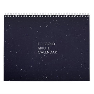 E.J. Gold Zitat-Kalender Kalender