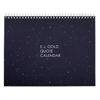 E.J. Gold Zitat-Kalender Kalender