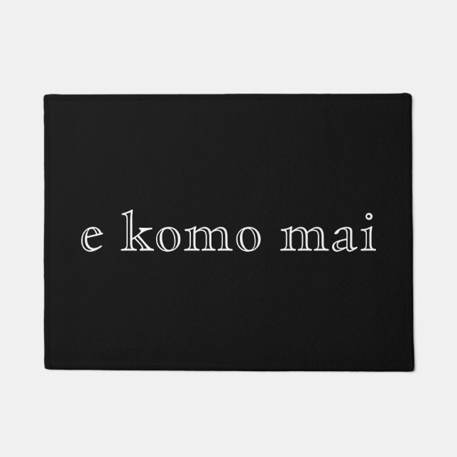 e komo MAI Fußmatte (Vorderseite)