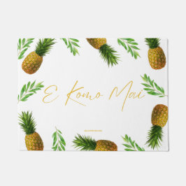 E KOMO MAI - HAWAIIAN WELCOME - TÜR MAT FUßMATTE