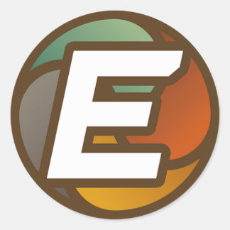 E-Lite RPG-Aufkleber Runder Aufkleber