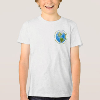 E. Longmeadow Earth Day - Logo von Anna Baader für Tri-Blend Shirt