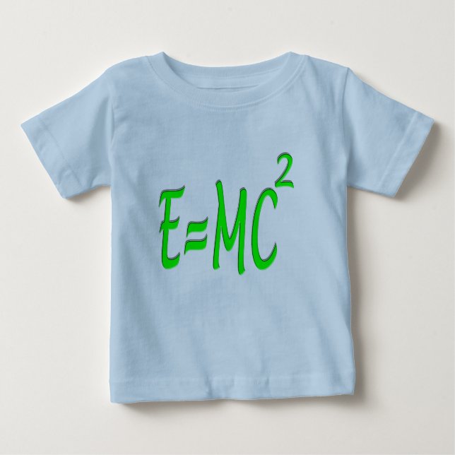 E = Lux 2 (Grün) Baby T-shirt (Vorderseite)