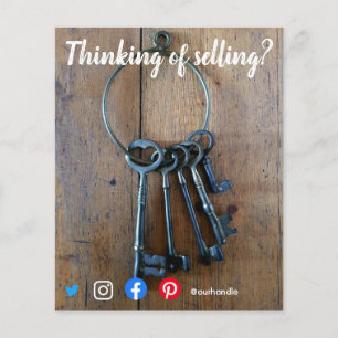 E-Mail-Verweisung Real Anwesen Marketing Key Flyer