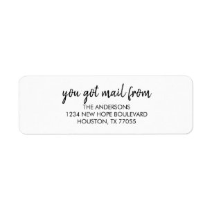 E-Mail von den Adressenmarken