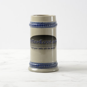 e-mancave Bier Stein Bierglas