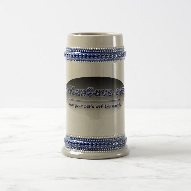 e-mancave Bier Stein Bierglas (Mittel)