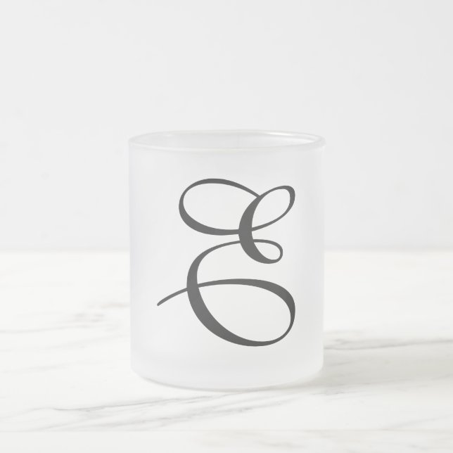 E MATTGLASTASSE (Mittel)