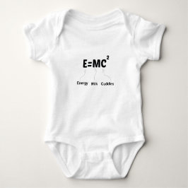 E=MC2 Energie Milch Kuddles, Geschenk von Science  Baby Strampler
