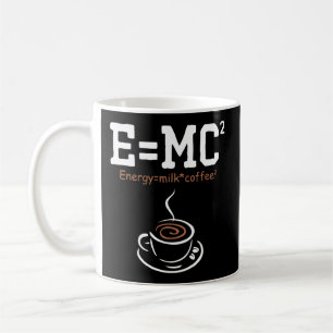 E Mc2 Energy Milk Coffee Physik Kaffeetasse