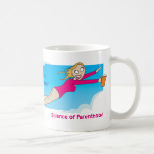 E=MC2: Energy=Mom x Koffein quadriert! Kaffeetasse