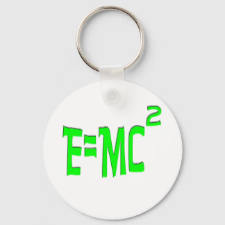 E=MC2 (grün) Schlüsselanhänger