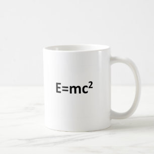 E=mc2 Kaffeetasse