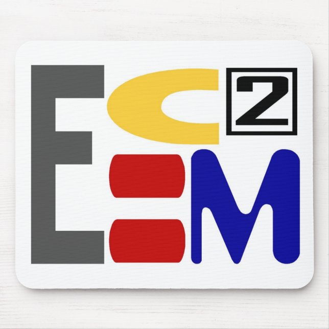 E=MC2 MOUSEPAD (Vorne)