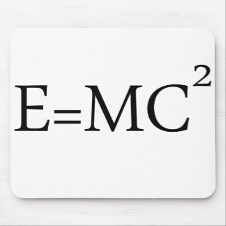 e=mc2 mousepad