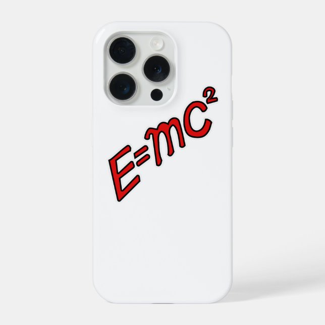 E = mc² – Genialer Modus Ein iPhone Hülle (Rückseite)