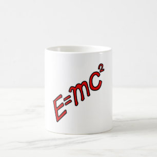 E = mc² – Genialer Modus Ein Kaffeetasse