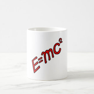 E = mc² – Genialer Modus Ein Kaffeetasse