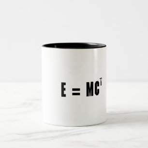 E=MC Hammer! Zweifarbige Tasse