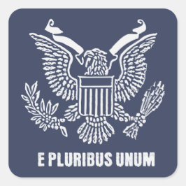 E Pluribus Unum - Patriotische Stickers