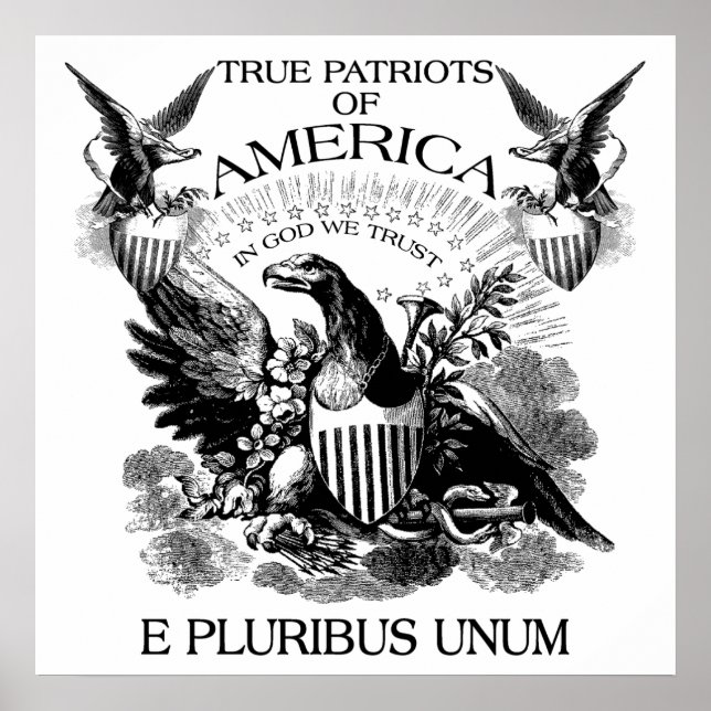 E Pluribus Unum Poster (Vorne)