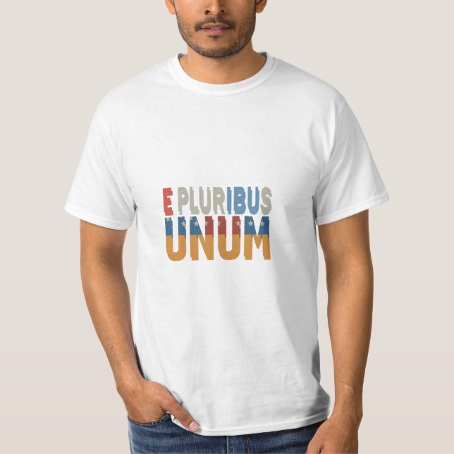 E pluribus unum T-Shirt (Vorderseite)