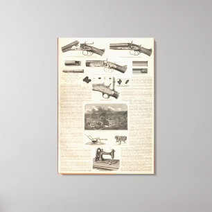 E Remington and Sons Leinwanddruck