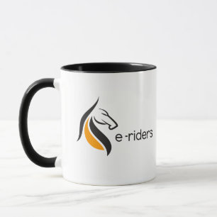 E-Riders-Kaffeetasse mit individuellem Namen Tasse