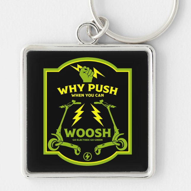 E-Roller Schlüsselanhänger (Vorne)