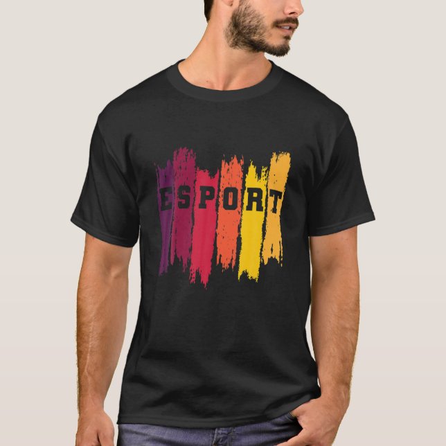 E-Sport-Videospielkonsole T-Shirt (Vorderseite)